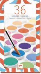 Maksi komplet akvarelnih barv DJECO