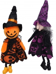 Halloween okrasje čarovnica in strašilo za obešanje