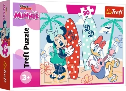 Puzzle Barvna Minnie 30 kosov