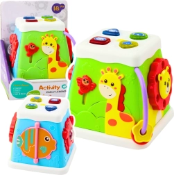 Interaktivna izobraževalna kocka za otroke