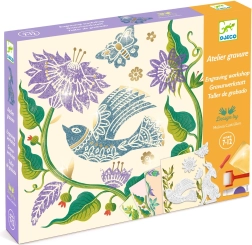 DJECO ustvarjalni komplet za graviranje in žigosanje