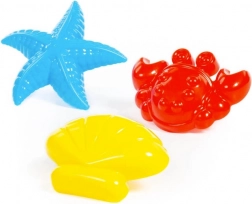 Modelčki za pesek Morski svet 3 kosi