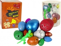Rastoča dinozavrova jajca – set 12 kosov, različne velikosti