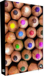 Škatla za zvezke A5 Barvice