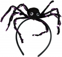 naglavni trak za noč čarovnic s pajkom