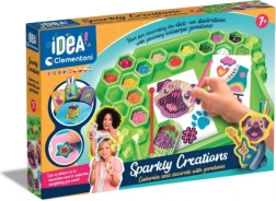 CLEMENTONI Idea Art laboratorij okraskov – modni 3D nalepke s kamenčki