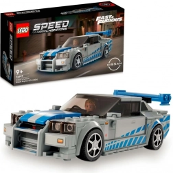 lego speed champions nissan skyline gt-r (r34) – hitri in drzni gradbeni set