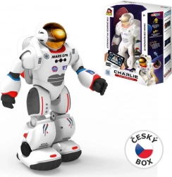 Robot Astronavt Charlie z izobraževalno aplikacijo