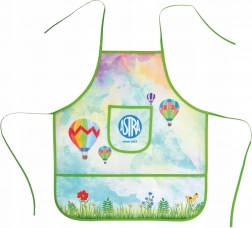 Otroški predpasnik za likovni pouk in kuhanje z motivom balonov ASTRA