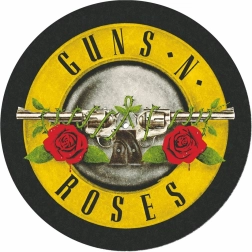 Podložka za gramofon z motivom Guns and Roses