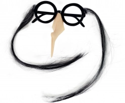 čarovniška očala z nosom