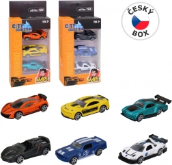 Kovinski avtomobili - komplet 3 modelov