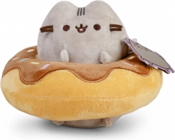 Plišasta igračka Pusheen v čokoladnem krofu