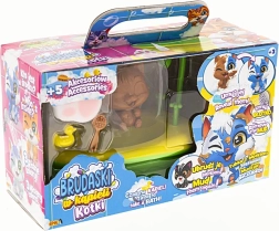 Kopelni mucek Łatek – interaktivni set z banjico in dodatki Epee