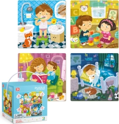 Sestavljanka 4v1 Moj dan