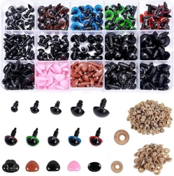 Varnostne oči in noski za plišaste igrače – komplet 560 kosov