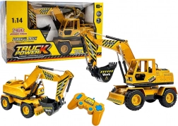 RC gradbeni bager s plugom 1:14