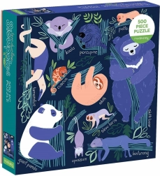 Sestavljanka Dremanje v drevesih - 500 kosov