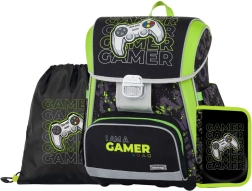 Šolski set Premium Gamer – aktovka, vrečka in peresnica