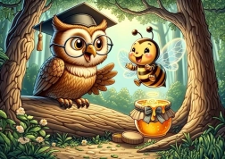 Sestavljanka Modra Sova 50 koščkov