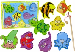 Leseni komplet za lovljenje morskih živali