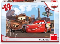 Dino puzzle Avti v mestu 24 kosov