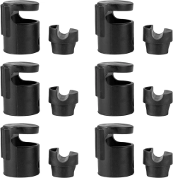 Neo-Sport C-type clips for mounting an internal trampoline safety net (6 pcs)