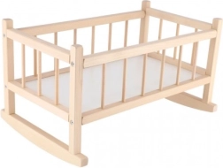 Lesena zibelka za punčke