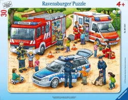 Ravensburger puzzle Razburljivi poklici