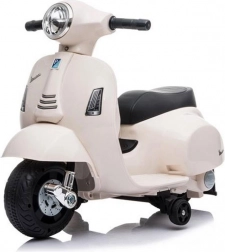 Otroški električni motor VESPA, bel