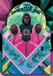 Sestavljanka Netflix: Squid Game 1000 kosov