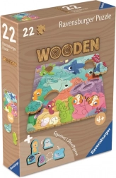 lesene puzzle podvodni svet 22 kosov RAVENSBURGER