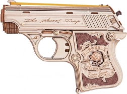 3D lesena sestavljanka Mini pištola Justice Guard