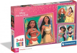 Sestavljanka Disney Princeske 3x48 koščkov