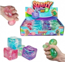 Antistresna sijoča stiskalna kocka 6 × 6 cm