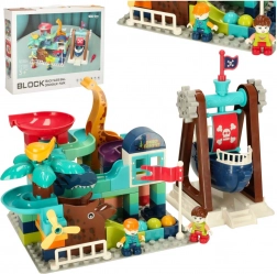 Kreativni labirint za otroke z dinozavri