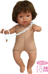 Realistična punčka Llorens Lola 38 cm