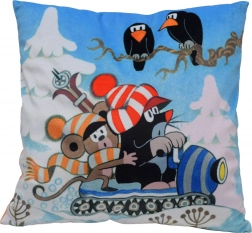 Blazina Krt in Miška na skuterju