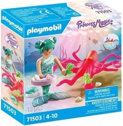 Playmobil Princess Magic – morska vila z hobotnico, ki menja barvo