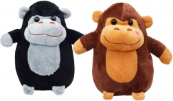 Plišasta gorila Afro 20 cm – rjava ali črna