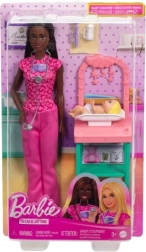 Barbie pediatrinja s temnimi lasmi