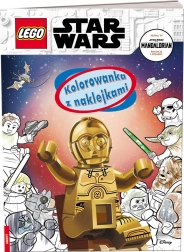 Lego Star Wars: pobarvanke z nalepkami