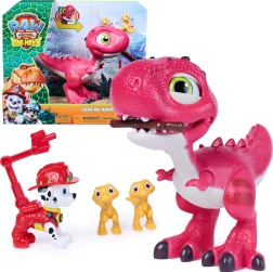 Spin Master Tačke na patrulji: Dino film interaktivni dinozaver Rhubarb s figurico Marshall in dodatki