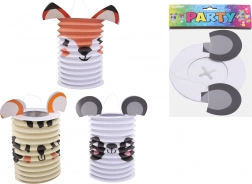 Lampijon valj z motivom živalic 15 cm