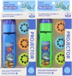 Otroški projektor morja z diski slik