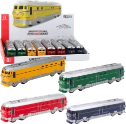 Igračni vlak na baterije z lučmi in realističnimi zvoki