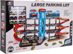 mega garažno parkirišče z avtomobilčki