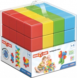 Geomag Magicube barvne magnetne kocke, 64 delov