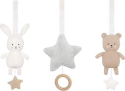 Jabadabado tekstilne igračke za igralni lok teddy & bunny