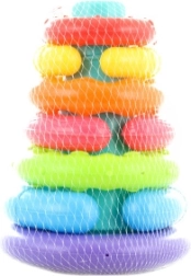 Stacking Post with Rings for Babies